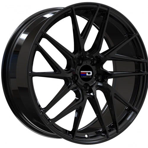 Euro Design – Tech – Black – 17″x7.5″ 35mm – All weather Wheels – T1775J3572GB