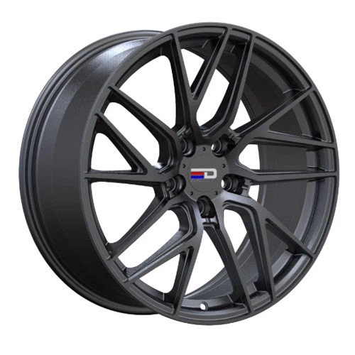Euro Design – Tech – Black – 17″x7.5″ 35mm – All weather Wheels – T1775G3567MB