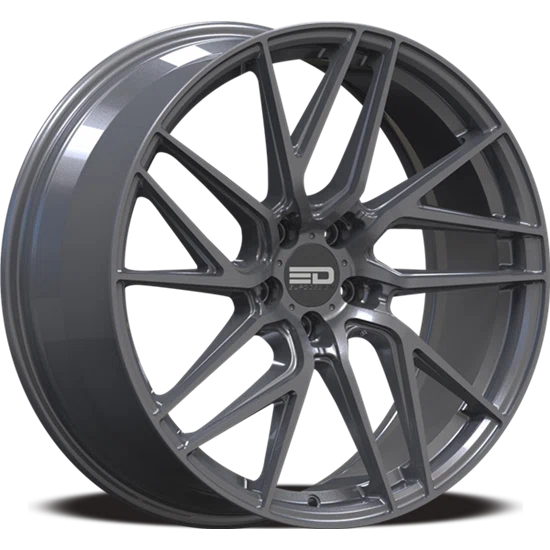 Euro Design – Tech – Gunmetal – 17″x7.5″ 35mm – All weather Wheels – T1775G3567GGM