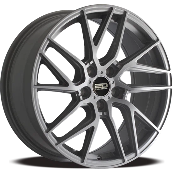 Euro Design – Tech – Gunmetal – 20″x8.5″ 30mm – All weather Wheels – T2085F30666MG