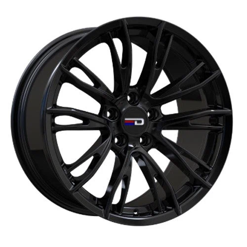 Euro Design – Venice – Black – 18″x8″ 20mm – All weather Wheels – VEN1880J2074GB