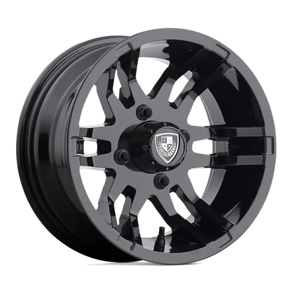 Fairway Alloys – FA139 FLEX – Black – 12″x6″ -23mm – All weather Wheels – FA-139-B