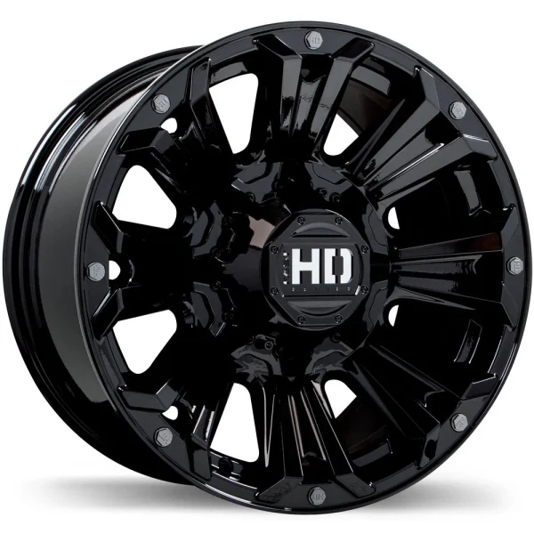 Fast HD – AMMO – Black – 16″x8″ 10mm – All weather Wheels – F261-1680-83BN+10C061