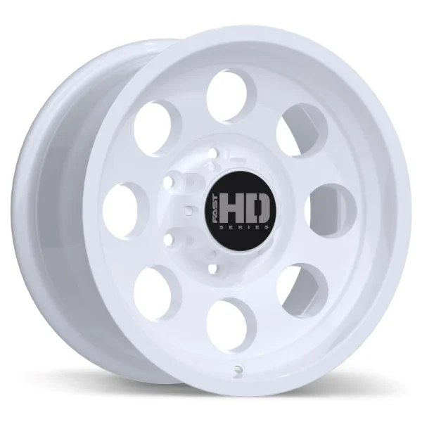 Fast HD – Detour – White – 17″x9″ 0mm – All weather Wheels – F236-1790-83WN+00C061