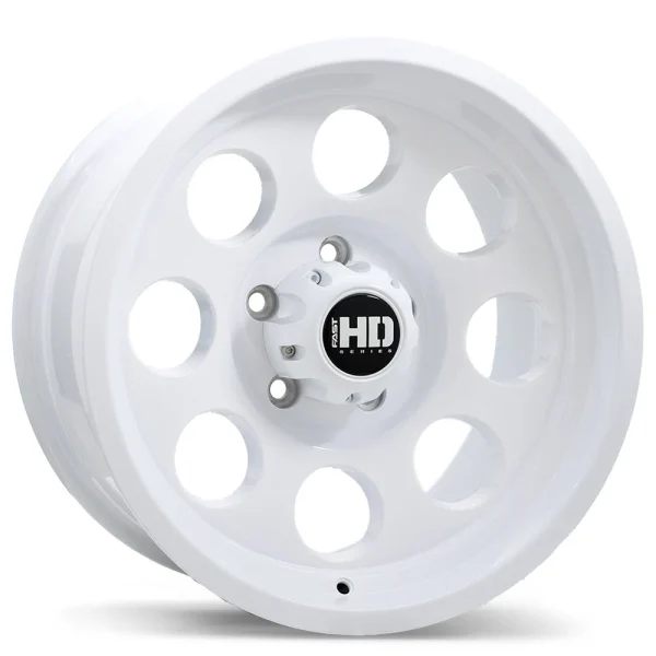 Fast HD – Detour – White – 17″x9″ 0mm – All weather Wheels – F236-1790-73WN+00C871