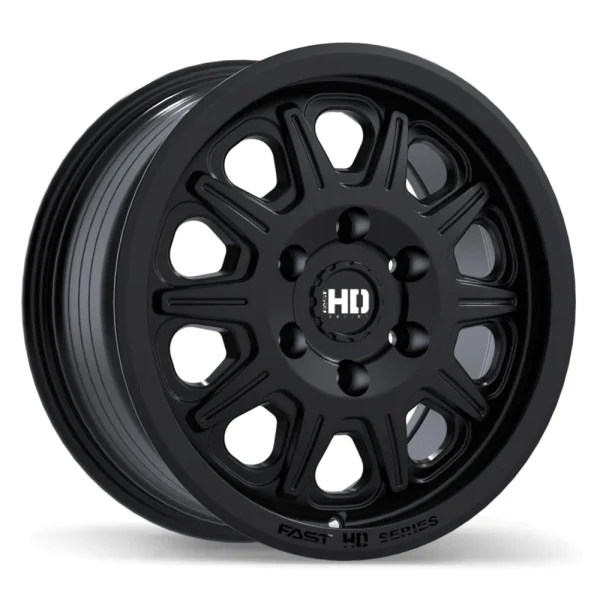 Fast HD – Fury – Black – 16″x7.5″ 54mm – All weather Wheels – F282-1675-96BT+54R841