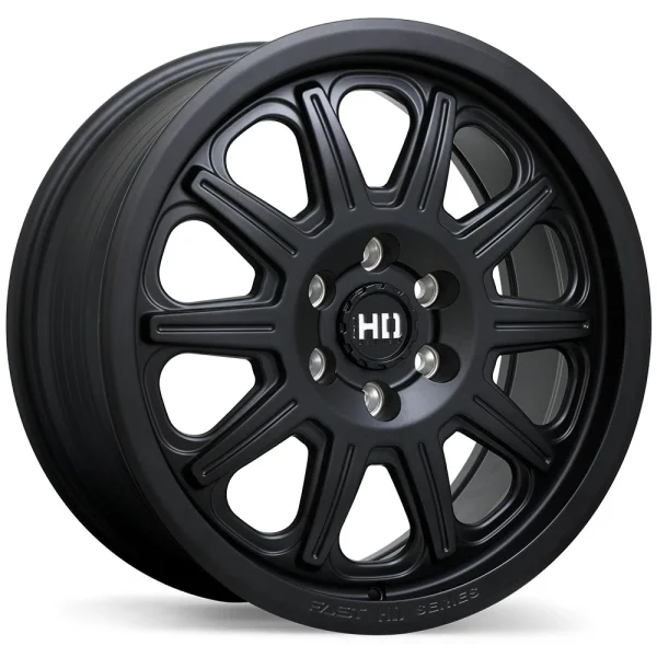Fast HD – Fury – Black – 18″x8″ 50mm – All weather Wheels – F282-1880-62BT+50C671