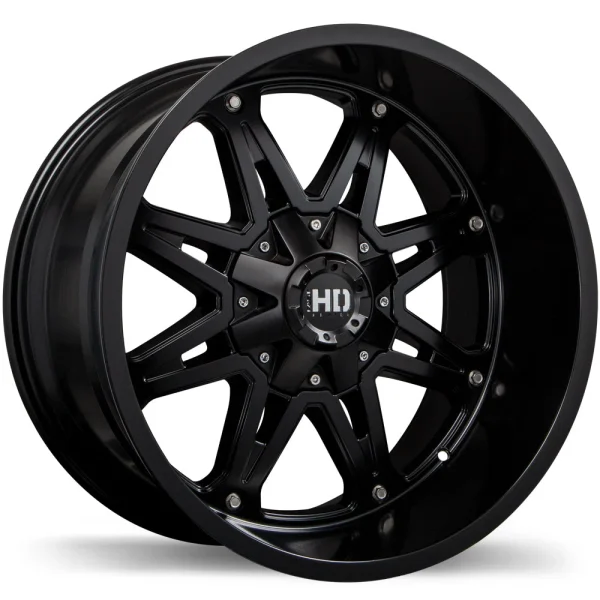 Fast HD – Grenade – Black – 22″x12″ -44mm – Summer Wheels – F248A-2220-82BT-44C250