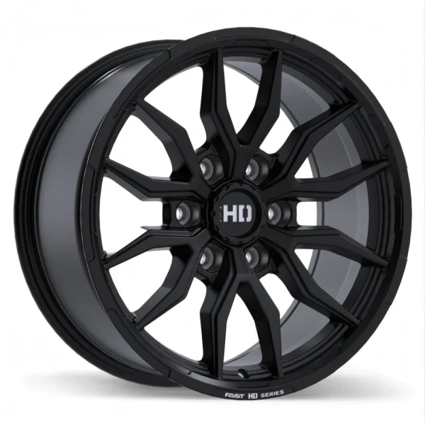 Fast HD – Grit – Black – 18″x8.5″ 20mm – Summer Wheels – F279-1885-83BT+20C061
