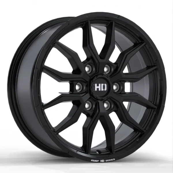 Fast HD – Grit – Black – 18″x8″ 55mm – All weather Wheels – F279-1880-83BT+55C931