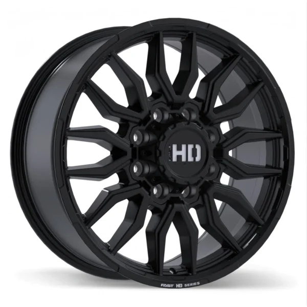 Fast HD – Grit – Black – 20″x8.5″ 54mm – All weather Wheels – F279-2085-82BT+54C211