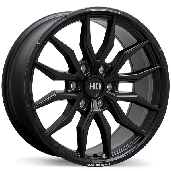 Fast HD – Grit – Black – 20″x9″ 44mm – All weather Wheels – F279-2090-36BT+44C871