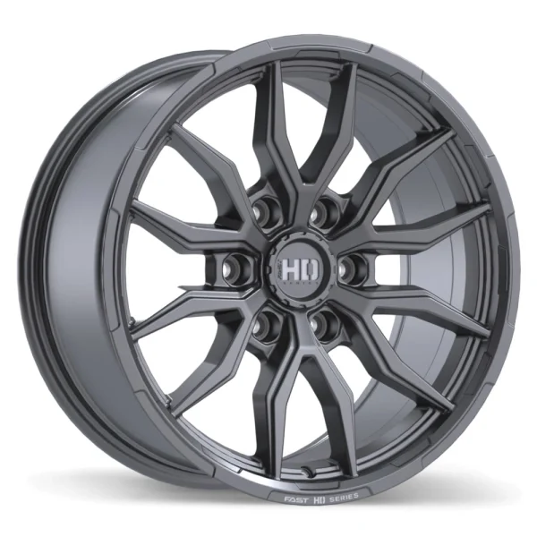 Fast HD – Grit – Gunmetal – 18″x8.5″ 20mm – All weather Wheels – F279-1885-83MT+20C780