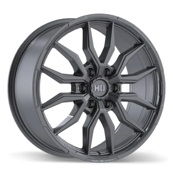 Fast HD – Grit – Gunmetal – 20″x9″ 44mm – All weather Wheels – F279-2090-36MT+44C871