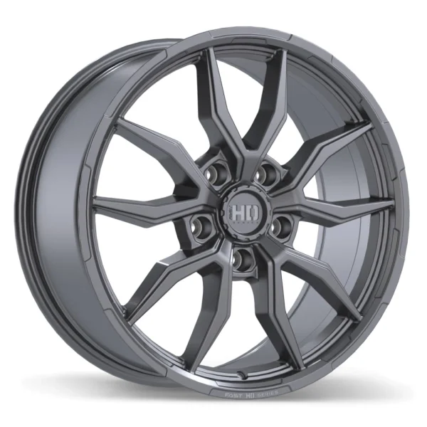 Fast HD – Grit – Gunmetal – 20″x9″ 45mm – All weather Wheels – F279-2090-73MT+45C715