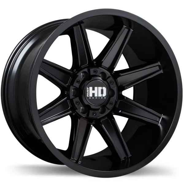 Fast HD – HAVOK – Black – 20″x12″ -44mm – All weather Wheels – F262-2020-89BT-44C951