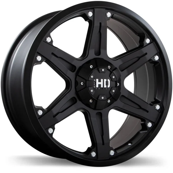 Fast HD – Invasion – Black – 18″x8.5″ 40mm – All weather Wheels – F215-1885-13FN+40C781