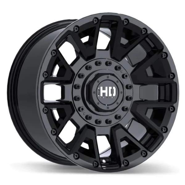 Fast HD – Knuckles – Black – 18″x9″ -10mm – All weather Wheels – F260-1890-89BN-10C931
