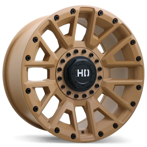 Fast HD – Knuckles – Desert Sand – 17″x9″ 0mm – All weather Wheels – F260-1790-28JT+00C780