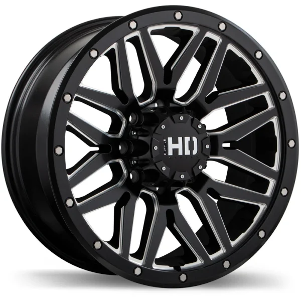 Fast HD – Menace – Black – 17″x8″ 15mm – Summer Wheels – F240-1780-82FH+15C250