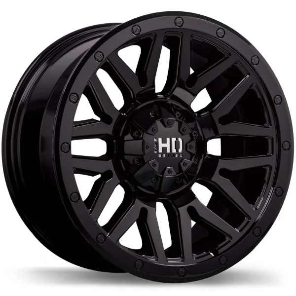 Fast HD – Menace – Black – 17″x8″ 0mm – All weather Wheels – F240-1780-83BN+00C061