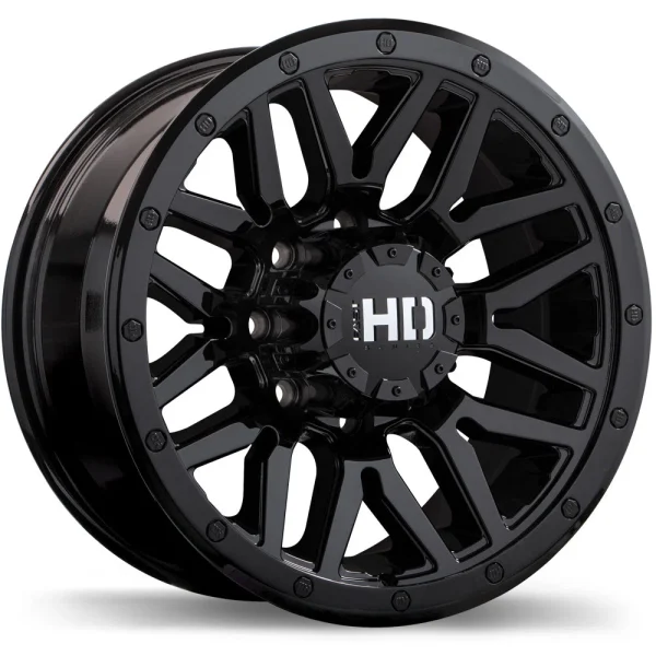 Fast HD – Menace – Black – 17″x8″ 15mm – All weather Wheels – F240-1780-82BN+15C211