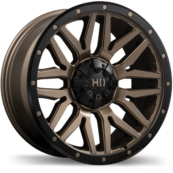 Fast HD – Menace – Bronze – 17″x8″ 0mm – All weather Wheels – F240-1780-66ZB+00C781