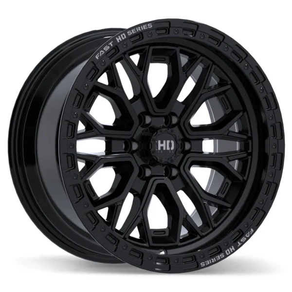 Fast HD – Muramasa – Black – 17″x9″ 0mm – All weather Wheels – F276-1790-63BH+00C661