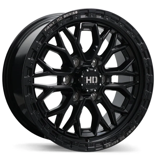 Fast HD – Muramasa – Black – 17″x8″ 45mm – All weather Wheels – F276-1780-83BH+45F951