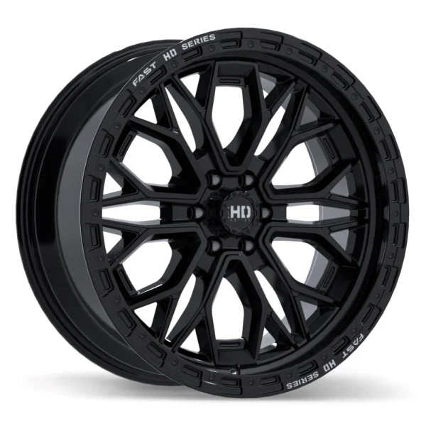 Fast HD – Muramasa – Black – 20″x9″ 0mm – All weather Wheels – F276-2090-63BH+00C661