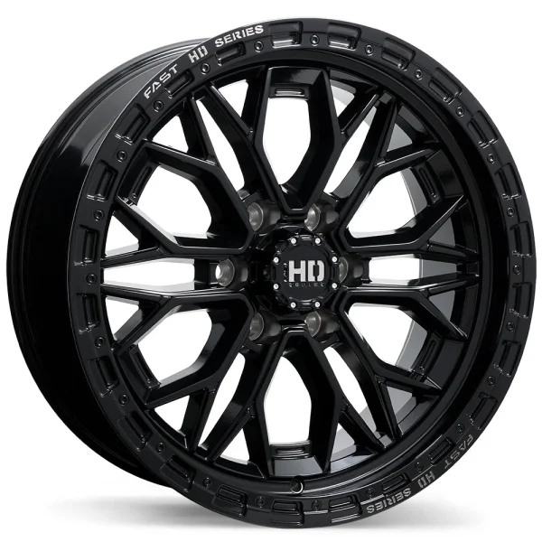 Fast HD – Muramasa – Black – 20″x9″ 0mm – All weather Wheels – F276-2090-83BH+00C780