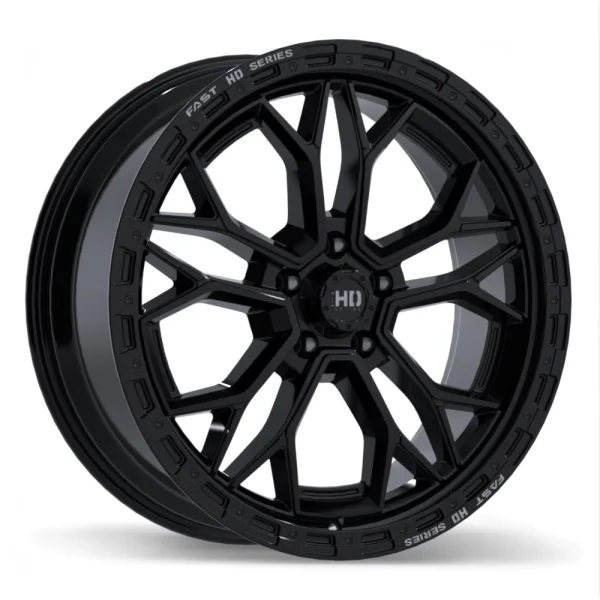 Fast HD – Muramasa – Black – 22″x9″ 30mm – All weather Wheels – F276-2290-73BH+30C715