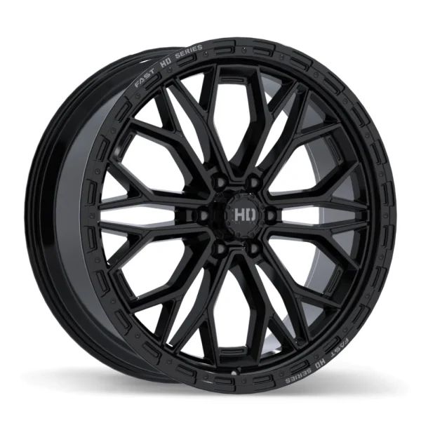 Fast HD – Muramasa – Black – 24″x9.5″ 28mm – All weather Wheels – F276-2495-83BH+28C061