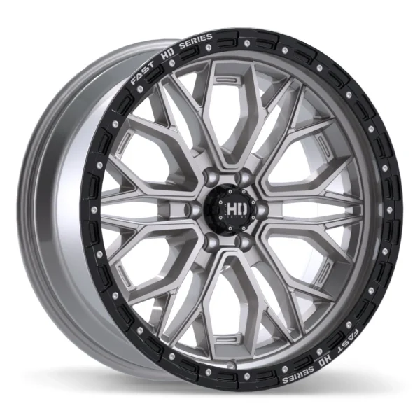 Fast HD – Muramasa – Silver – 20″x9″ 0mm – All weather Wheels – F276-2090-63SB+00C661