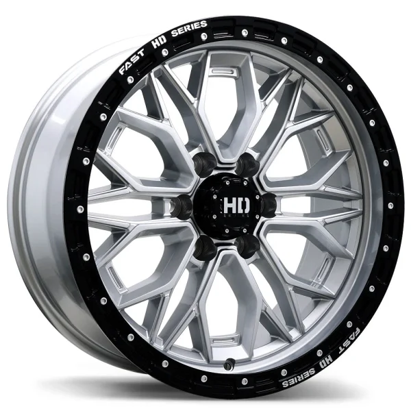 Fast HD – Muramasa – Silver – 20″x9″ 0mm – All weather Wheels – F276-2090-83SB+00C842