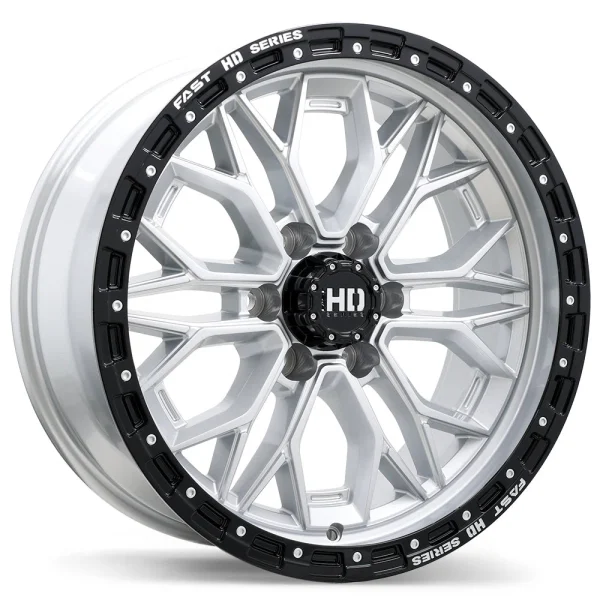 Fast HD – Muramasa – Silver – 20″x9″ 0mm – All weather Wheels – F276-2090-83SB+00C780