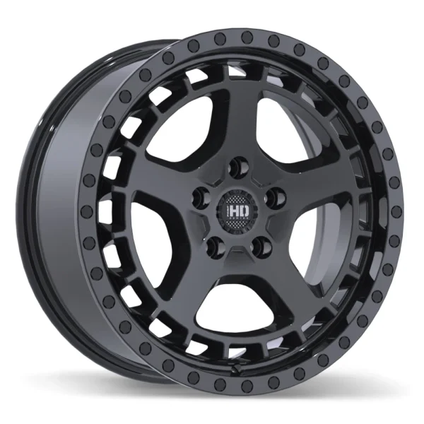 Fast HD – Overland – Black – 17″x7″ 35mm – All weather Wheels – F266-1770-31BN+35C726