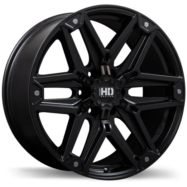 Fast HD – RECON – Black – 18″x9″ 10mm – All weather Wheels – F259-1890-83BT+10C780