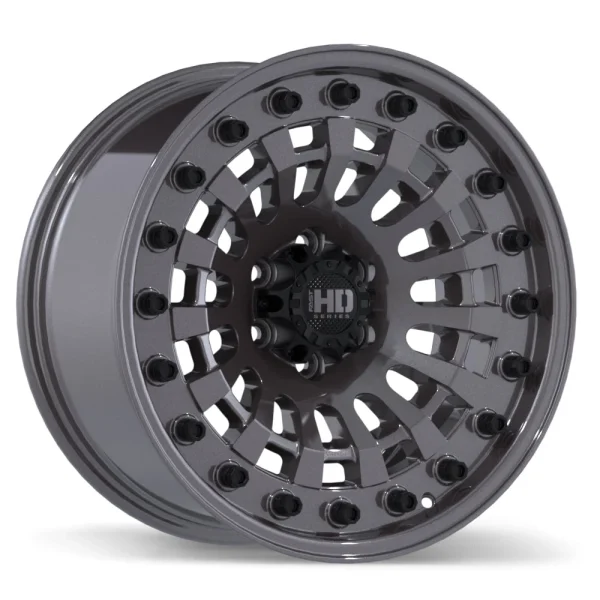Fast HD – Shred – Gunmetal – 17″x9″ 0mm – All weather Wheels – F264-1790-62MN+00C671