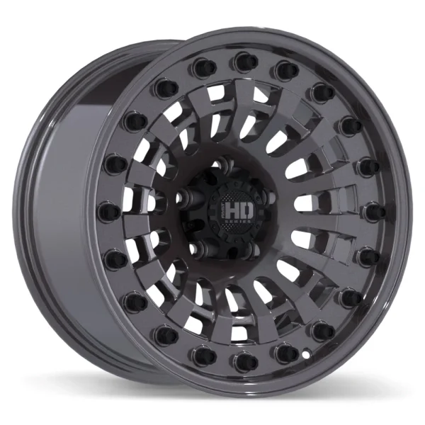 Fast HD – Shred – Gunmetal – 17″x9″ 0mm – All weather Wheels – F264-1790-73MN+00C715