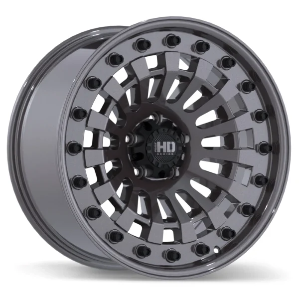 Fast HD – Shred – Gunmetal – 20″x10″ 0mm – All weather Wheels – F264-2000-73MN+00C715