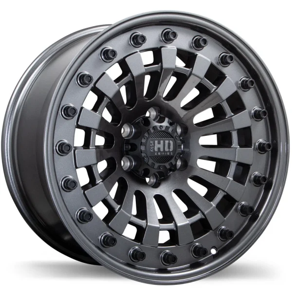 Fast HD – Shred – Gunmetal – 20″x10″ 0mm – All weather Wheels – F264-2000-36MN+00C871