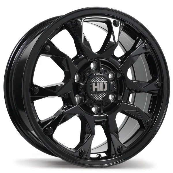 Fast HD – Tactical – Black – 17″x8″ 24mm – All weather Wheels – F269-1780-83BN+24C931