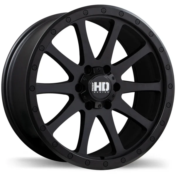 Fast HD – Throttle – Black – 17″x9″ 25mm – All weather Wheels – F256-1790-83BT+25C780