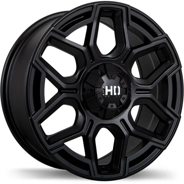 Fast HD – Thunder – Black – 17″x8″ 20mm – All weather Wheels – F224A-1780-31FN+20C726