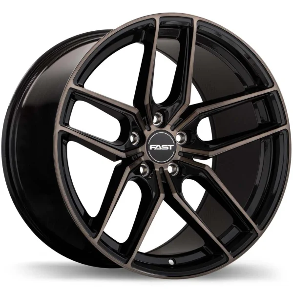 Fast Wheels – Aristo – Black – 19″x11″ 25mm – Summer Wheels – F237A-1910-15BG+25C726