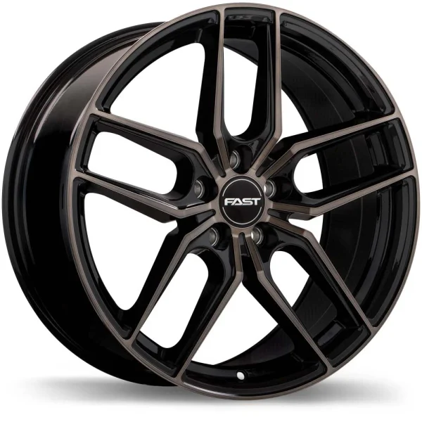 Fast Wheels – Aristo – Black – 18″x8.5″ 30mm – Summer Wheels – F237A-1885-65BG+30C726