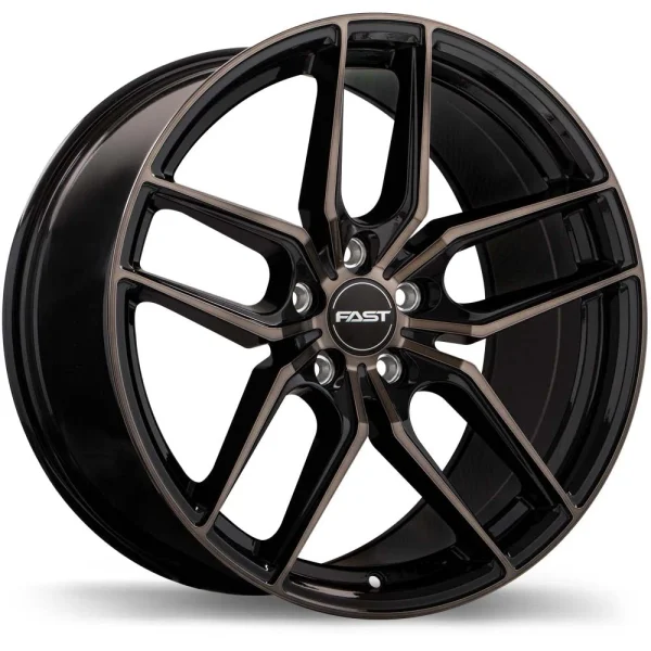 Fast Wheels – Aristo – Black – 19″x9.5″ 30mm – Summer Wheels – F237A-1995-31BG+30C726