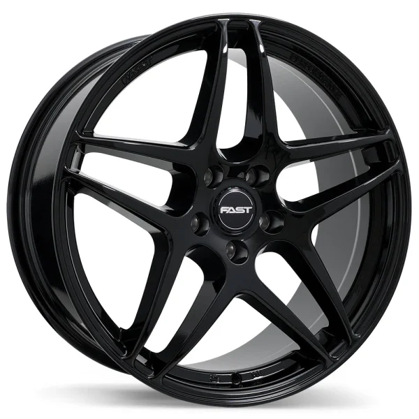 Fast Wheels – BOOST – Black – 18″x8″ 45mm – All weather Wheels – F274-1880-65BN+45E726