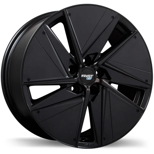 Fast Wheels – EV01(+) – Black – 16″x6.5″ 49mm – All weather Wheels – FE01H(+)-1665-65BT+49C671